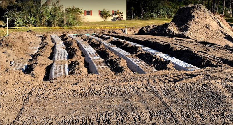 Drain Field Installation